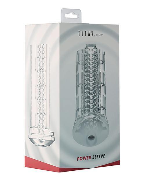 Kiiroo Power Sleeve For Titan Clear - Buy At Luxury Toy X - Free 3-Day Shipping