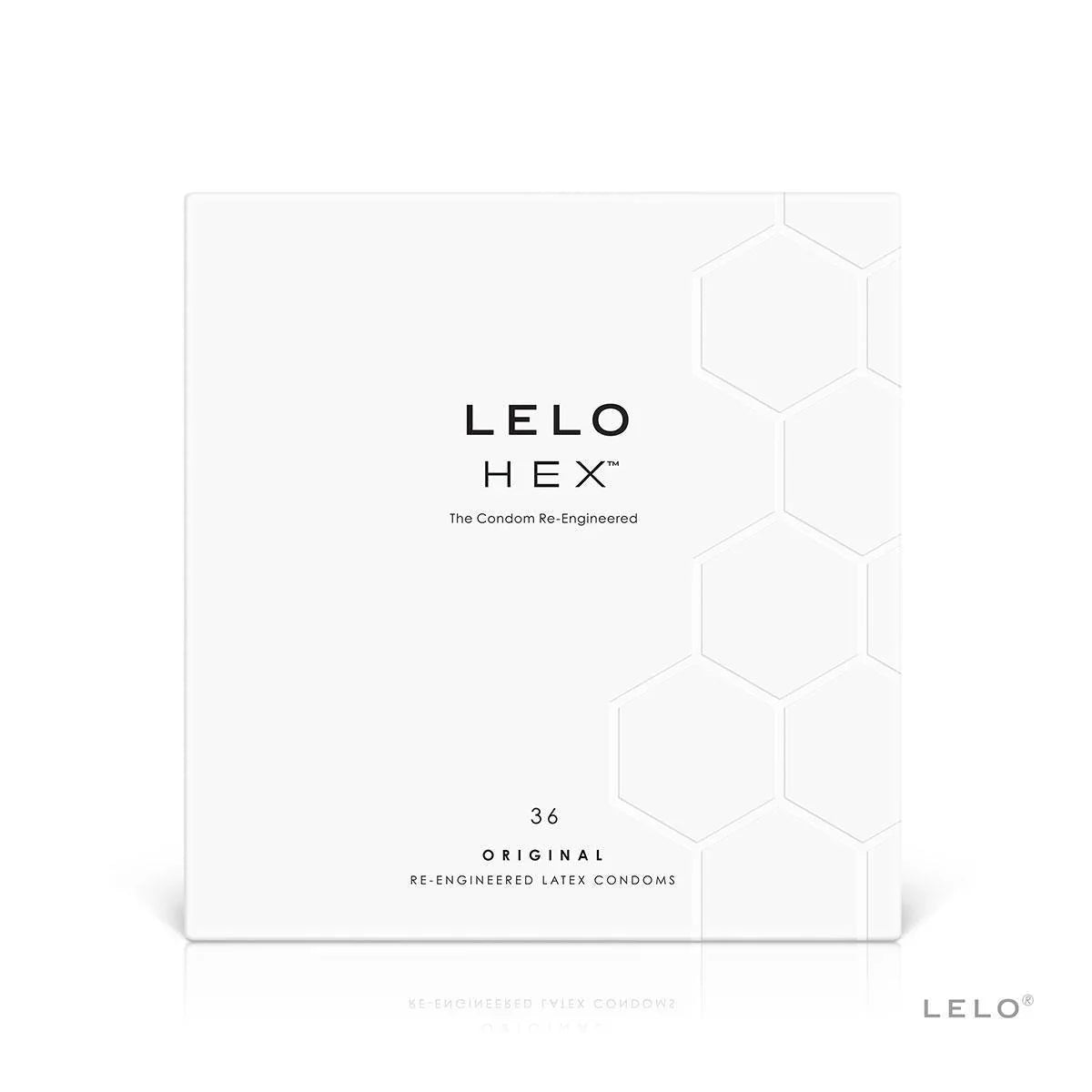 LELO Hex Condoms 36 pk - Buy At Luxury Toy X - Free 3-Day Shipping