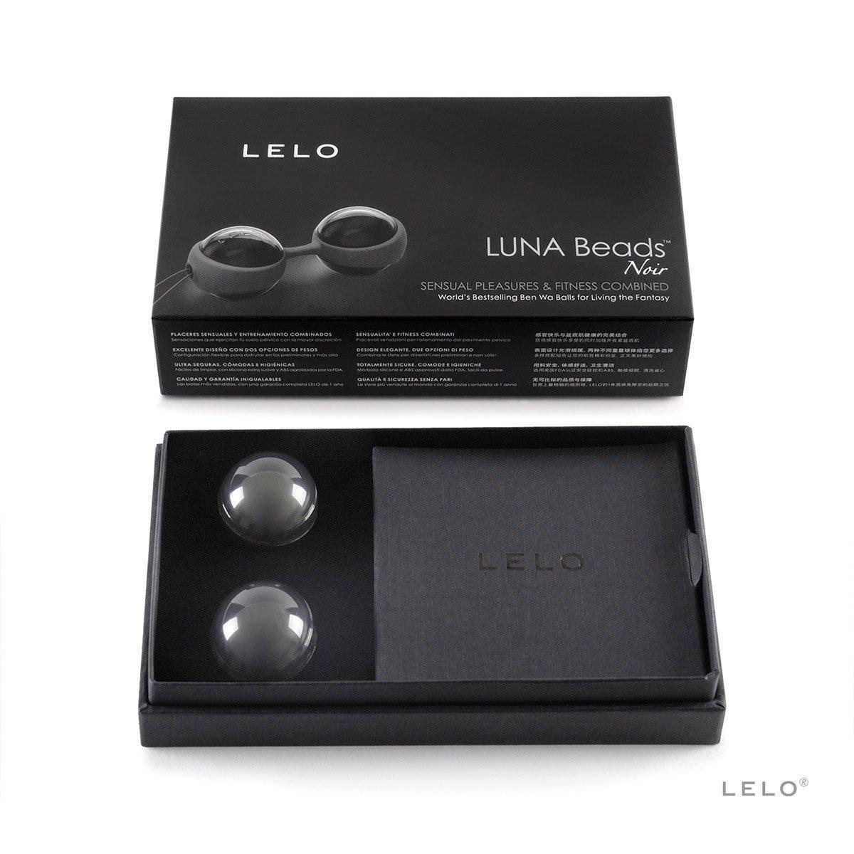 Lelo Luna Beads Noir - Buy At Luxury Toy X - Free 3-Day Shipping