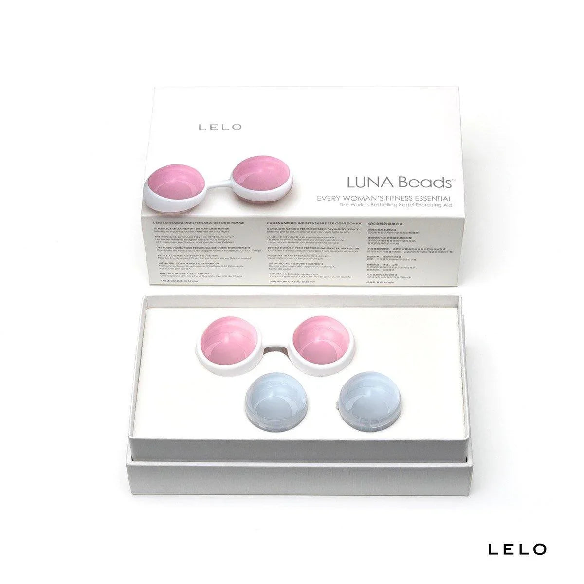 Lelo Luna Beads White - Buy At Luxury Toy X - Free 3-Day Shipping