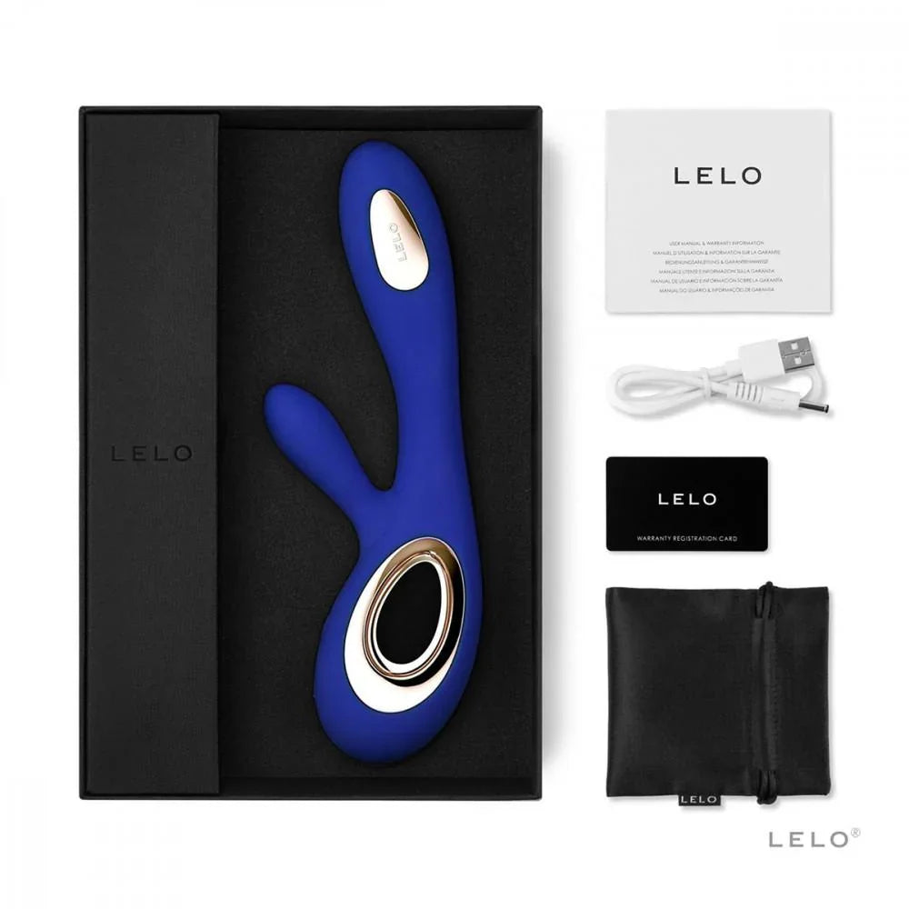 LELO SORAYA WAVE Rechargeable Rabbit Vibrator - Buy At Luxury Toy X - Free 3-Day Shipping