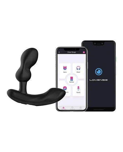 Lovense Edge 2 Flexible Prostate Massager - Black - Buy At Luxury Toy X - Free 3-Day Shipping