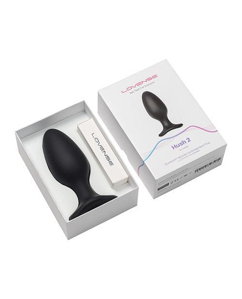 Lovense Hush 2 2.25" Butt Plug - Black - Buy At Luxury Toy X - Free 3-Day Shipping