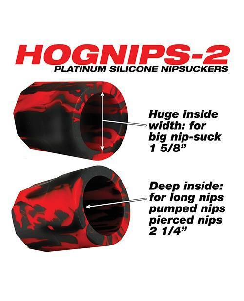 Oxballs Hognips 2 Nipple Suckers - Buy At Luxury Toy X - Free 3-Day Shipping