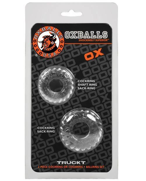Oxballs Truckt Cock & Ball Ring 2pk - Buy At Luxury Toy X - Free 3-Day Shipping