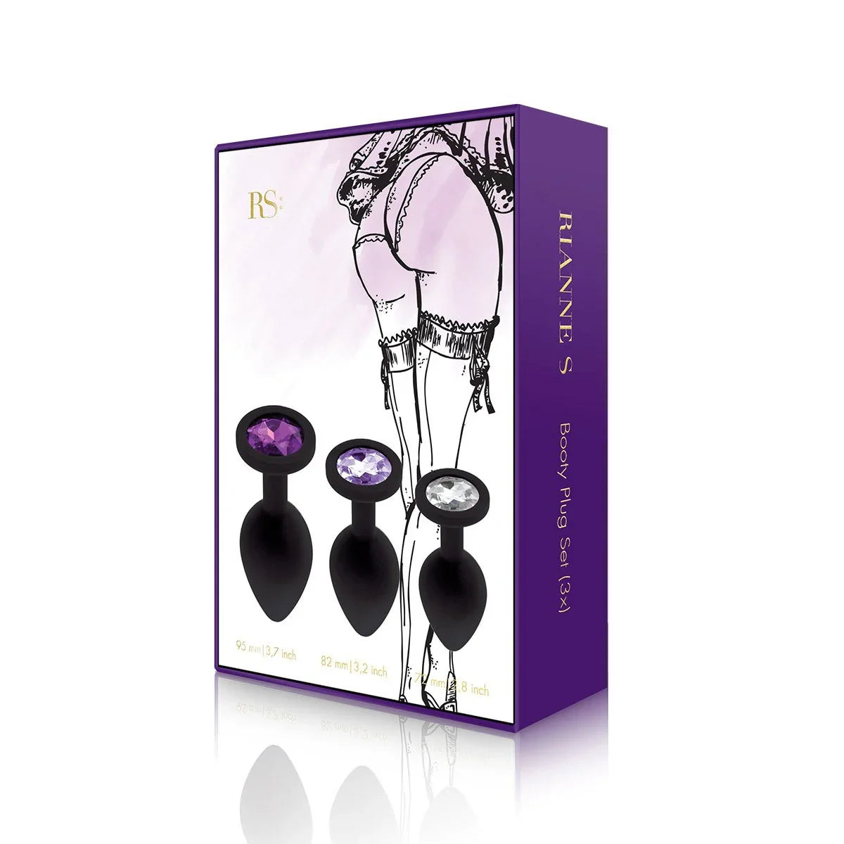 Rianne S Booty Plug Set - Buy At Luxury Toy X - Free 3-Day Shipping