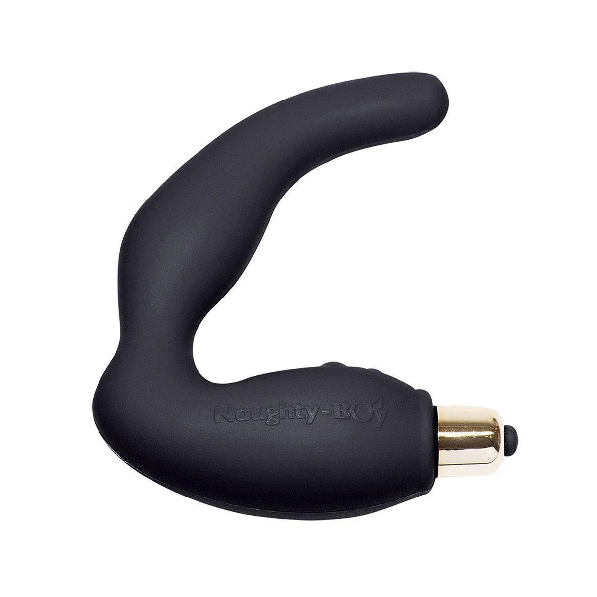 Naughty-Boy Silicone Prostate Stimulator Beginner P-Spot & Perineum Vibrator Naughty-Boy Silicone Prostate Stimulator Beginner P-Spot & Perineum Vibrator