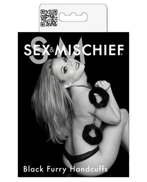 Sex & Mischief Furry Handcuffs - Buy At Luxury Toy X - Free 3-Day Shipping
