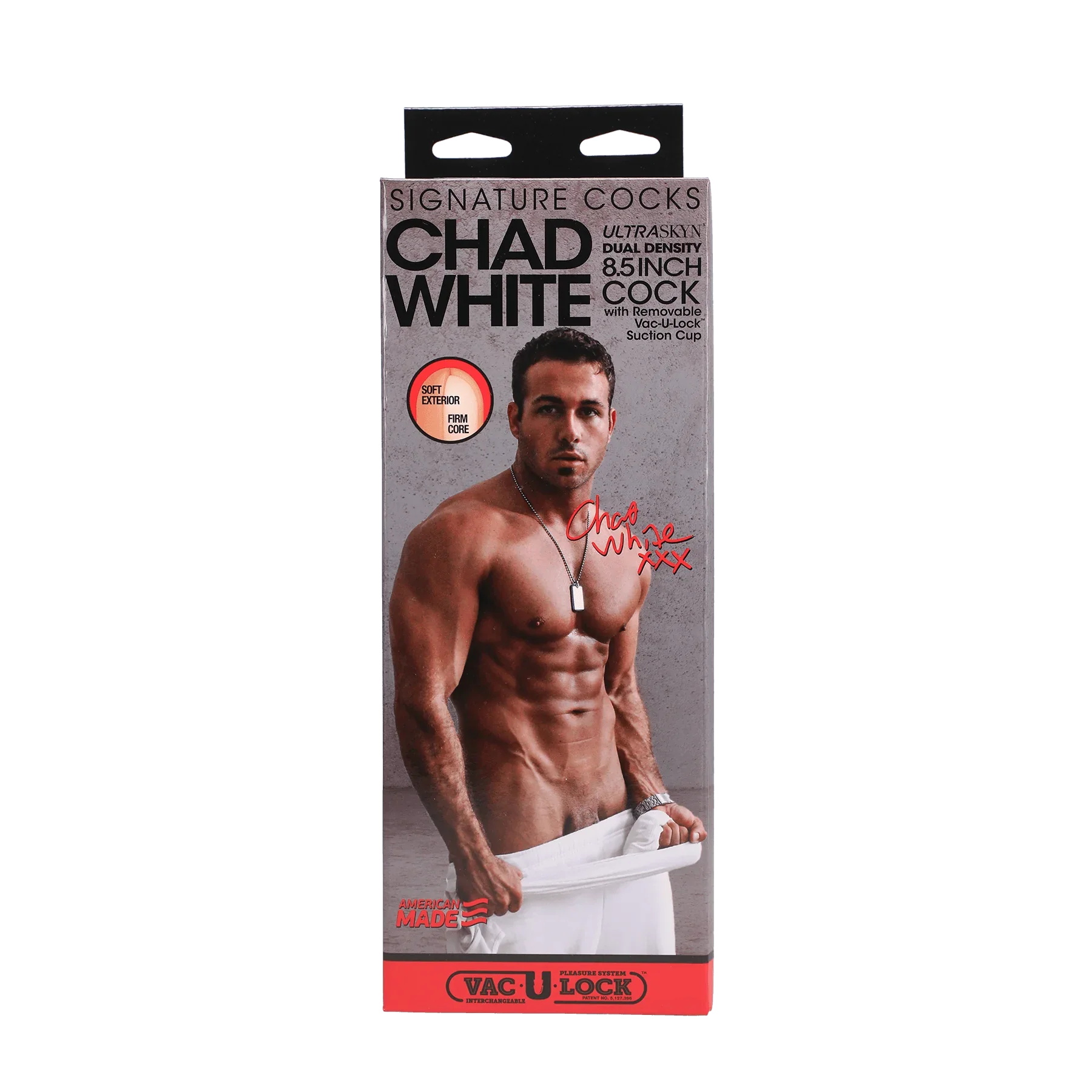 Signature Series Chad White 8.5 Cock - Buy At Luxury Toy X - Free 3-Day Shipping