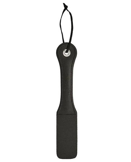 Sportsheets 12" Leather Slut Impression Paddle - Buy At Luxury Toy X - Free 3-Day Shipping