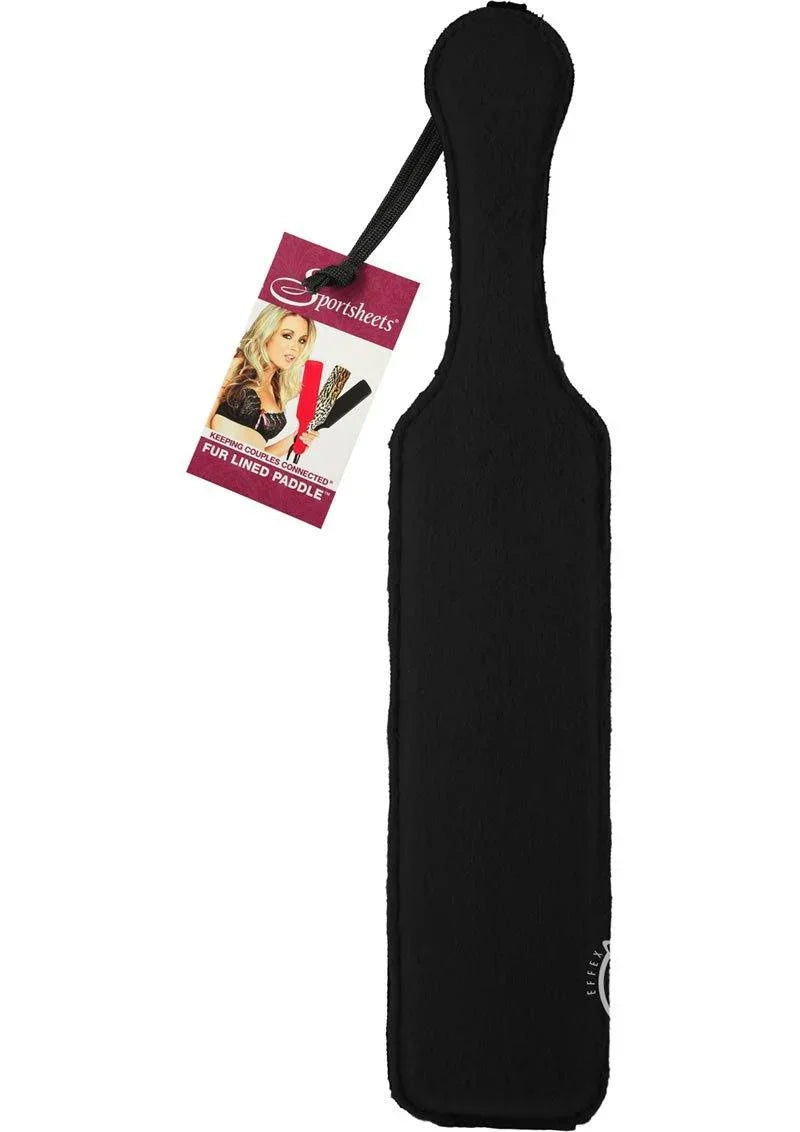 Sportsheets Dual-Sided Leather & Fur Paddle - Buy At Luxury Toy X - Free 3-Day Shipping