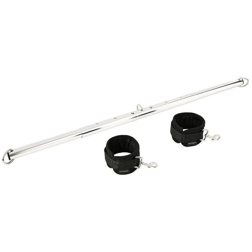 Sportsheets Expandable Spreader Bar & Cuffs Set - Buy At Luxury Toy X - Free 3-Day Shipping