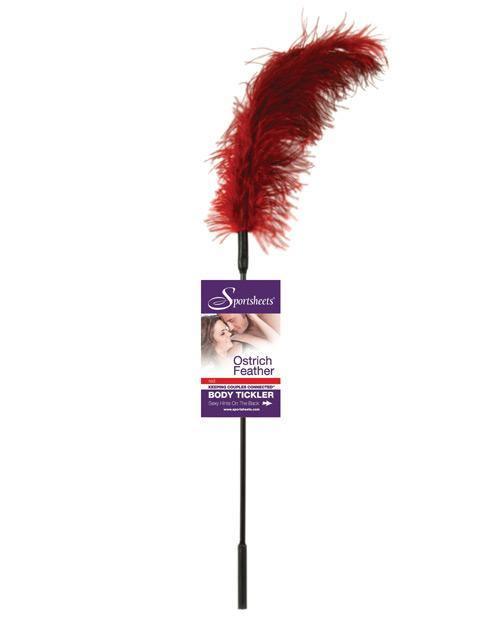 Sportsheets Ostrich Feather Tickler - Buy At Luxury Toy X - Free 3-Day Shipping