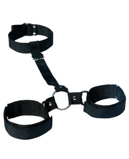 Sportsheets Sex & Mischief Shadow Neck & Wrist Restraint - Buy At Luxury Toy X - Free 3-Day Shipping