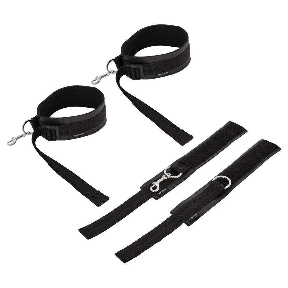 Sportsheets Thigh and Wrist Cuff Set - Buy At Luxury Toy X - Free 3-Day Shipping
