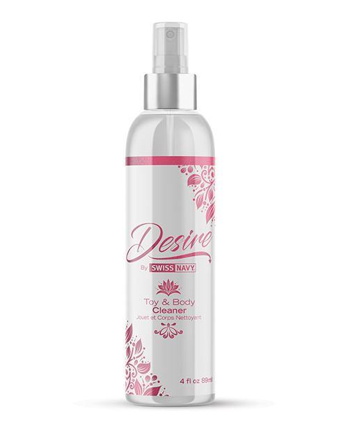 Swiss Navy Desire Toy & Body Cleaner - 4 Oz - Buy At Luxury Toy X - Free 3-Day Shipping