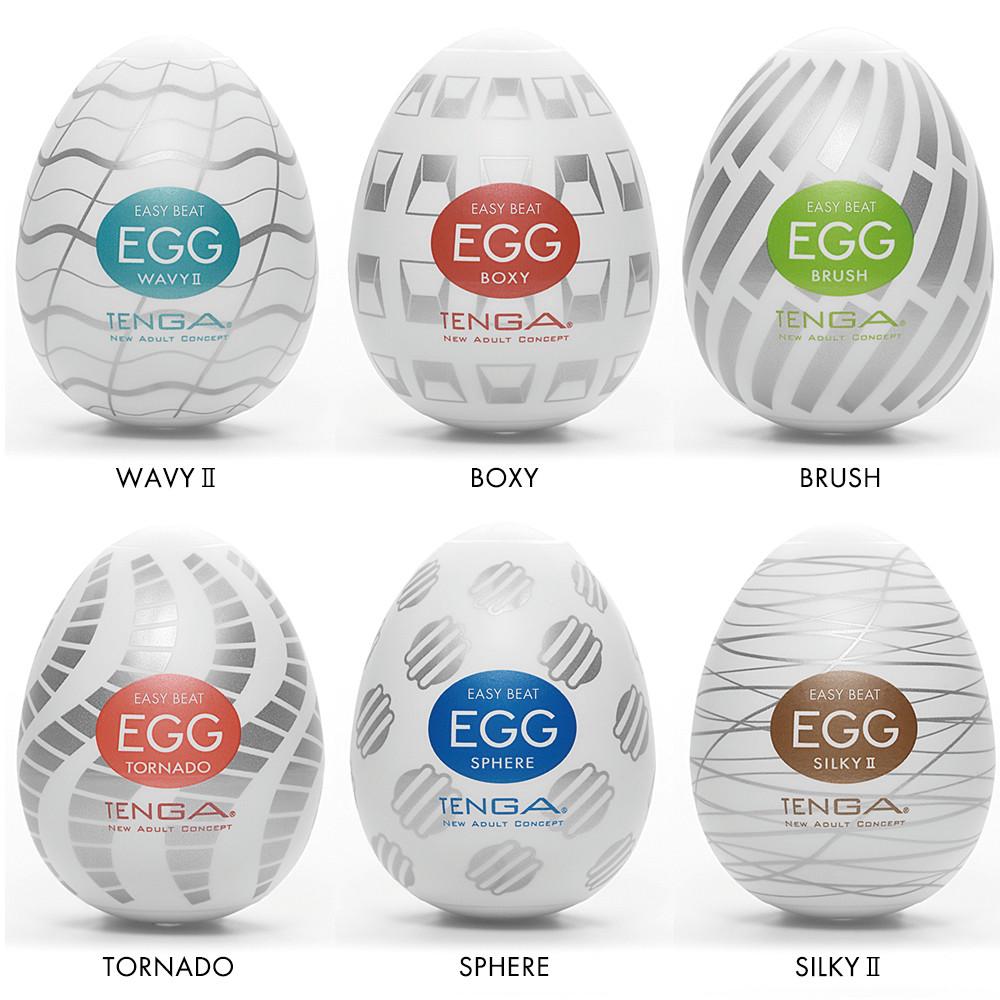 Tenga Easy Beat Egg Six Pack - Buy At Luxury Toy X - Free 3-Day Shipping