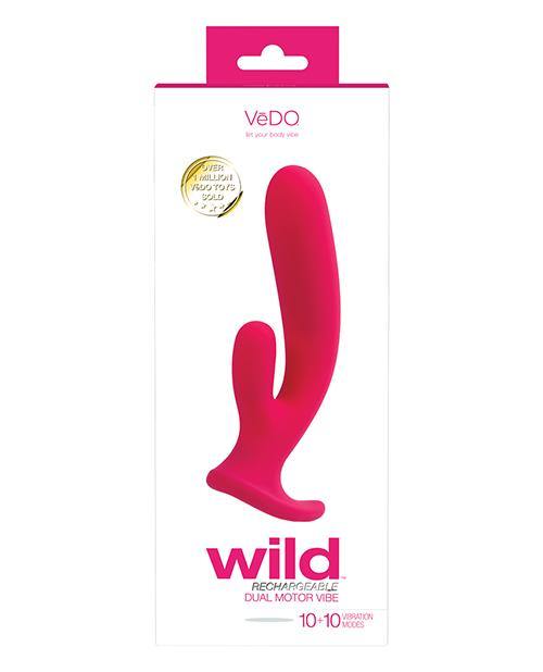 Vedo Wild Rechargeable Dual Vibe - Buy At Luxury Toy X - Free 3-Day Shipping