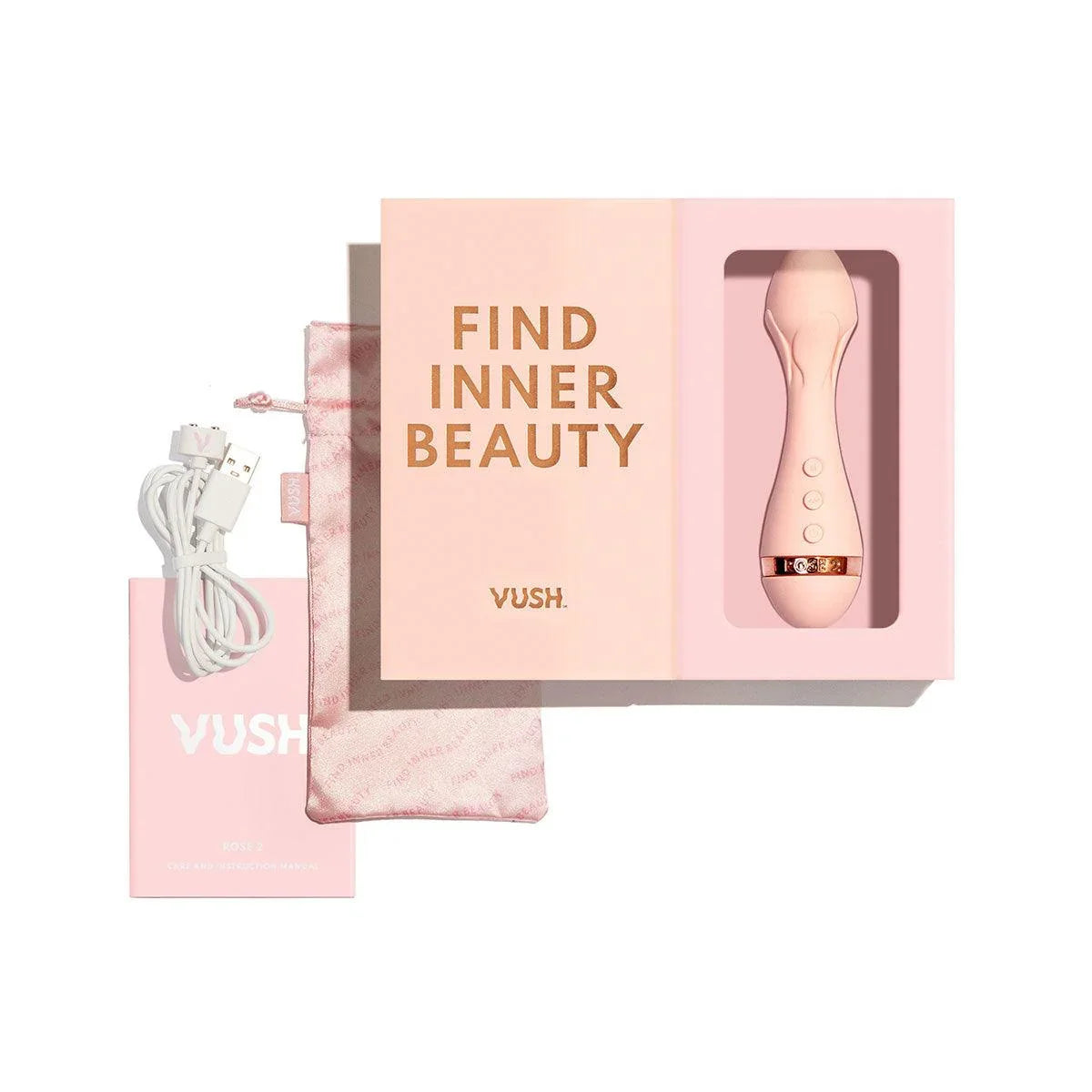 VUSH Rose 2 Precision Bullet Vibrator - Buy At Luxury Toy X - Free 3-Day Shipping