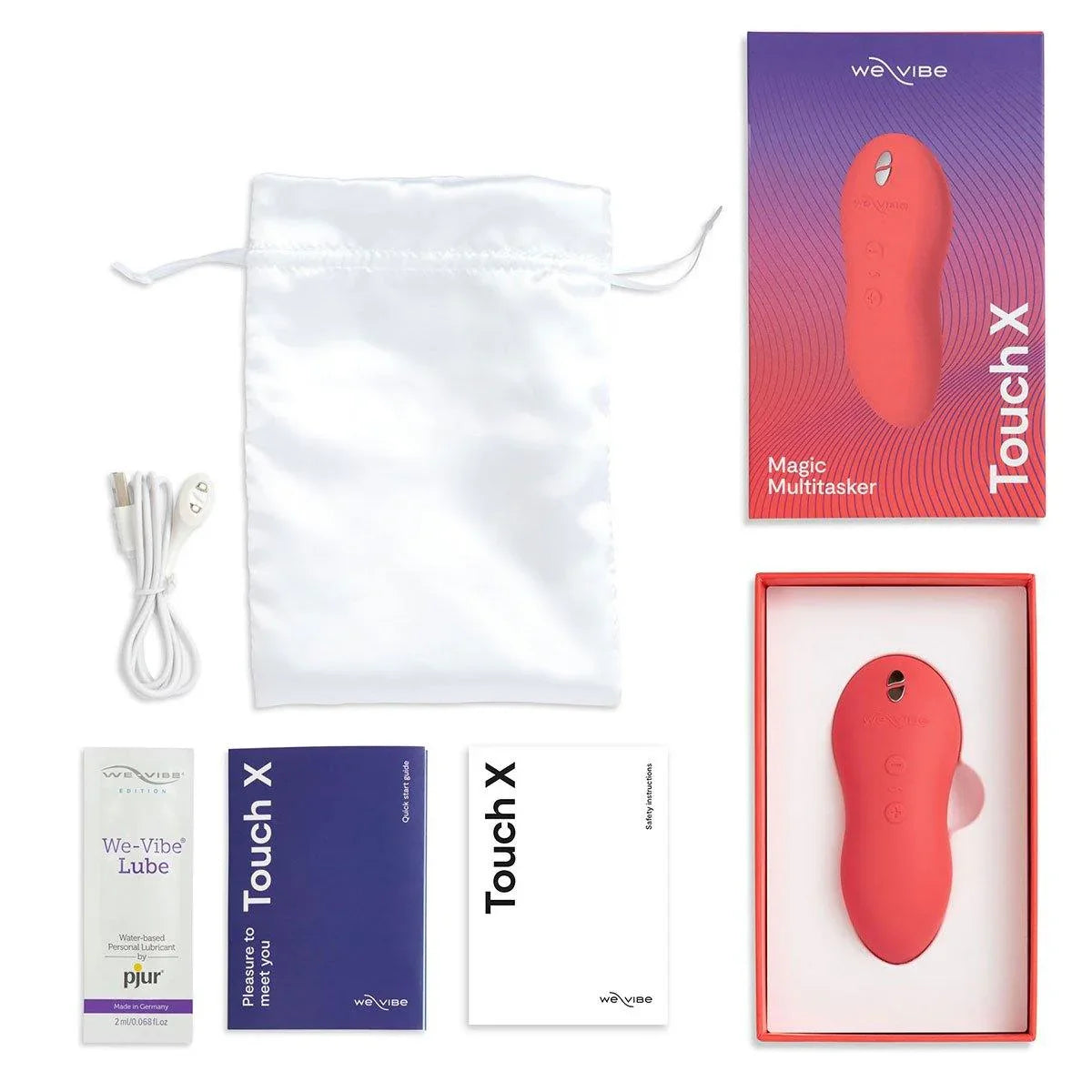 We-Vibe Touch X Coral - Buy At Luxury Toy X - Free 3-Day Shipping
