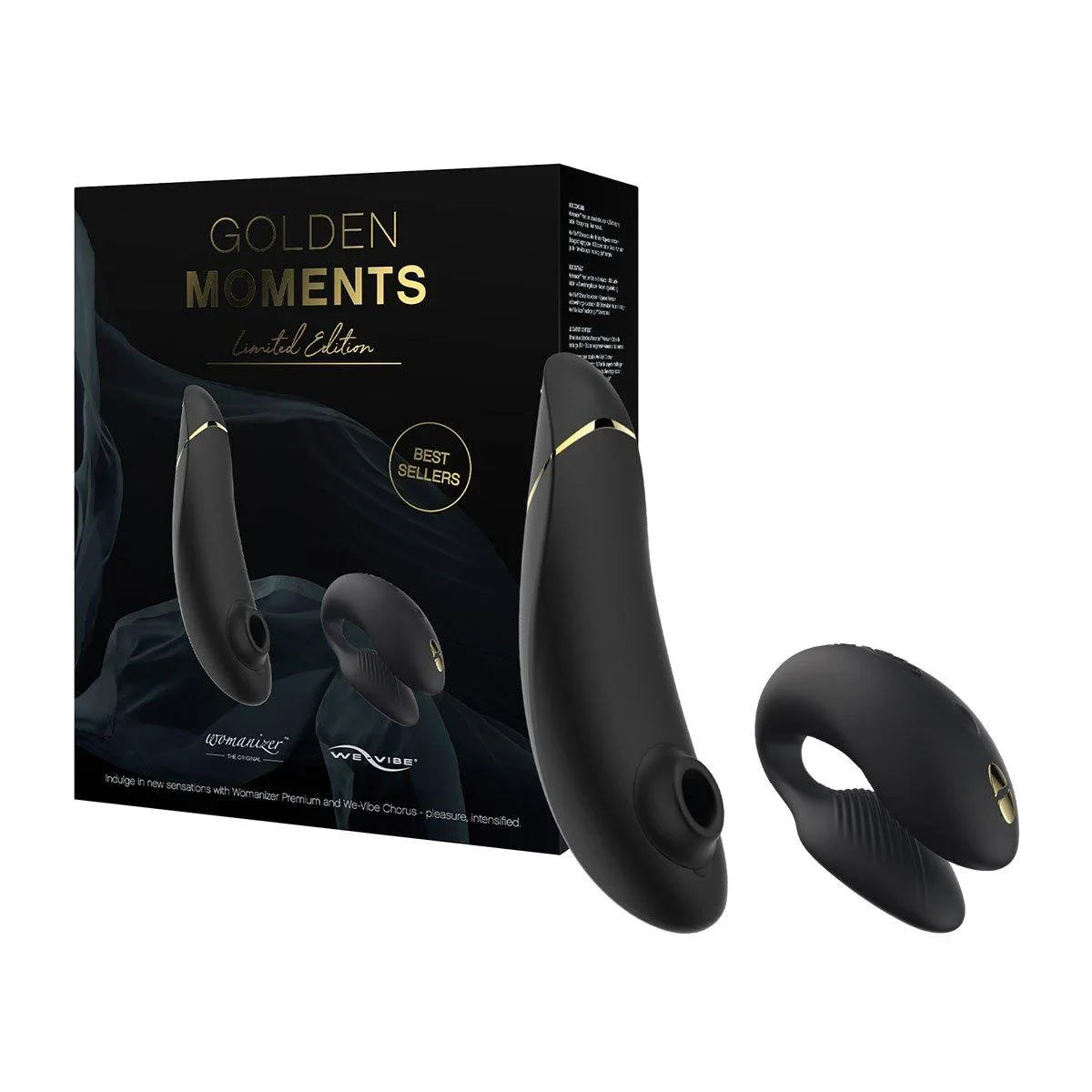 Womanizer And We-vibe Golden Moments - Buy At Luxury Toy X - Free 3-Day Shipping