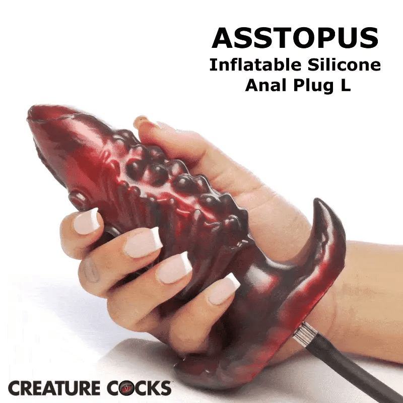 Creature Cocks Asstopus Large Inflatable Anal Plug