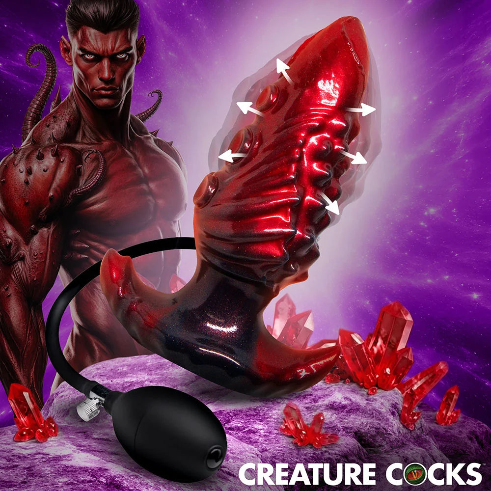 Creature Cocks Asstopus Large Inflatable Anal Plug