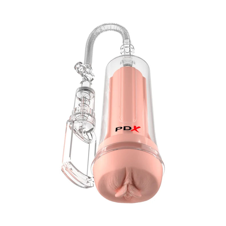 PDX Extreme Wet Pussies Pump System Deep Suck Self Lubricating Stroker