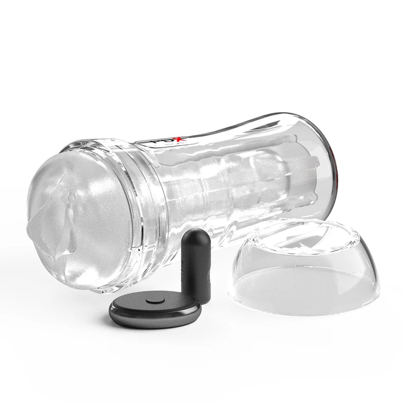 PDX Control Freak Vibrating Stroker with Remote