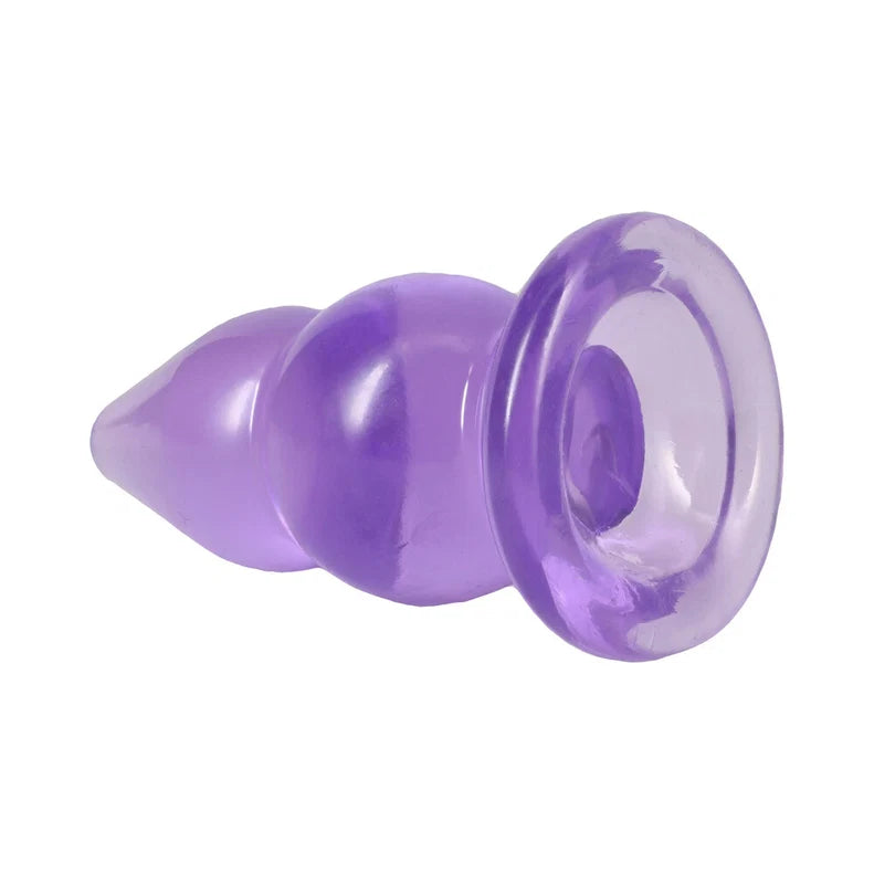 Doc Johnson Crystal Jellies Double Pop Plug 6 Inch