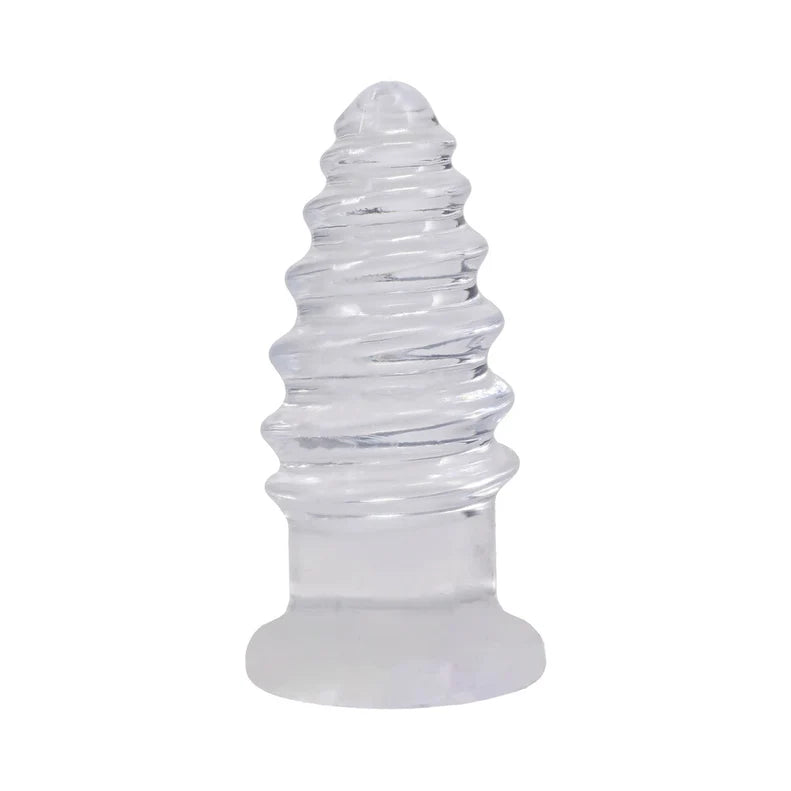 Doc Johnson Crystal Jellies Anal Twist 6 Inch