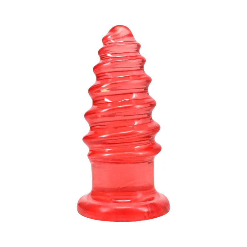 Doc Johnson Crystal Jellies Anal Twist 7 Inch