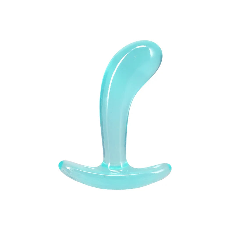 Doc Johnson Crystal Jellies Curved Anal Trainer Set