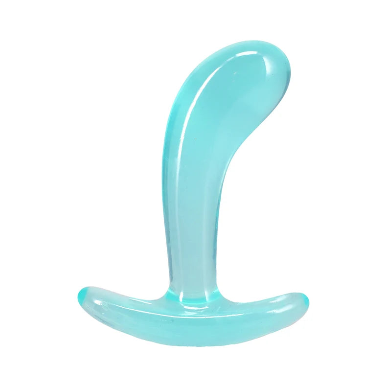 Doc Johnson Crystal Jellies Curved Anal Trainer Set