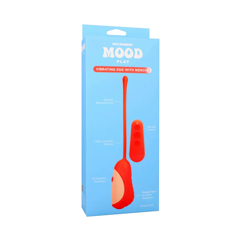 Mood Play Vibrating Egg with Remote