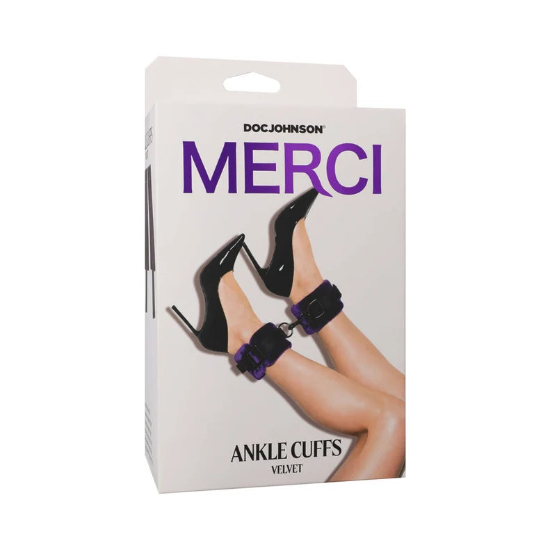 Merci Velvet Ankle Cuffs