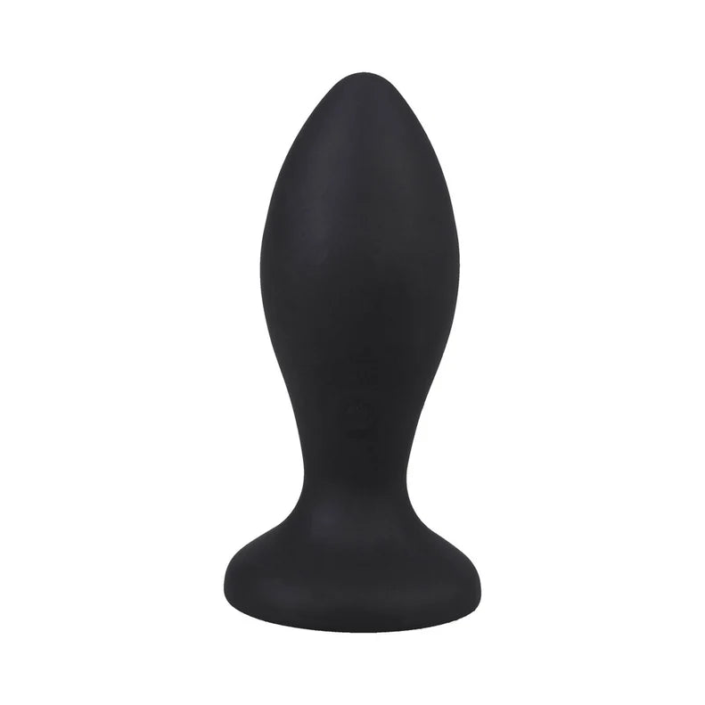 Booty Bling Jeweled Vibrating Plug 3in