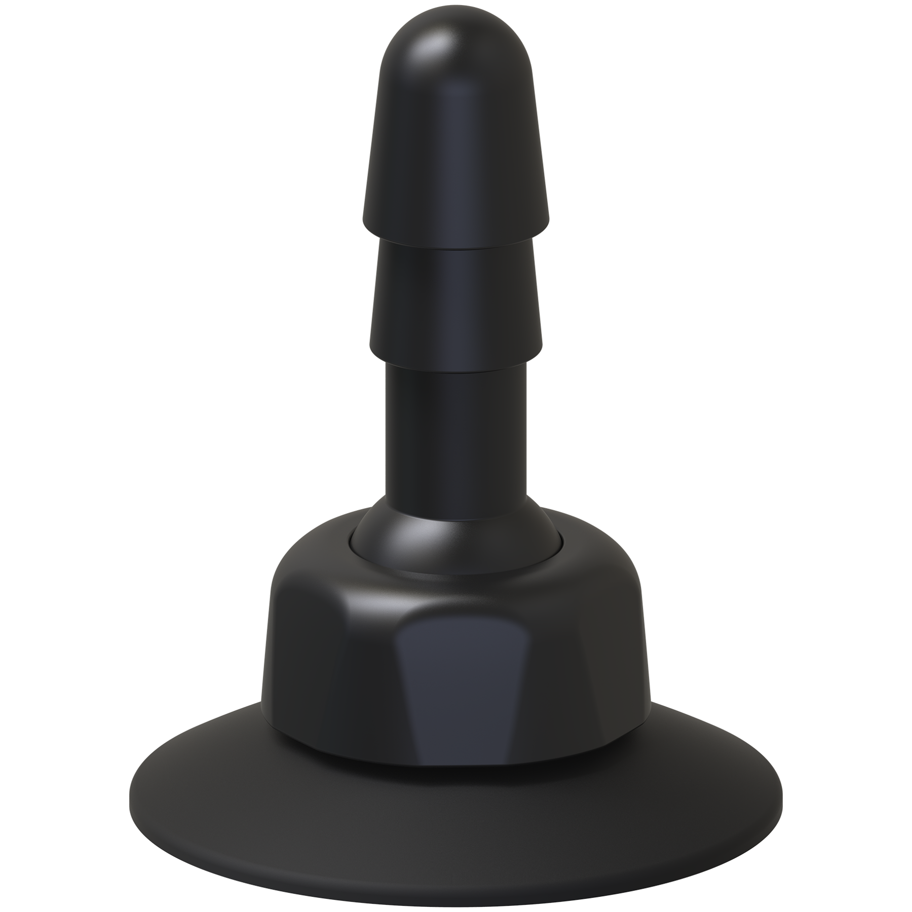 Vac U Lock Deluxe 360 Swivel Suction Cup Plug Black