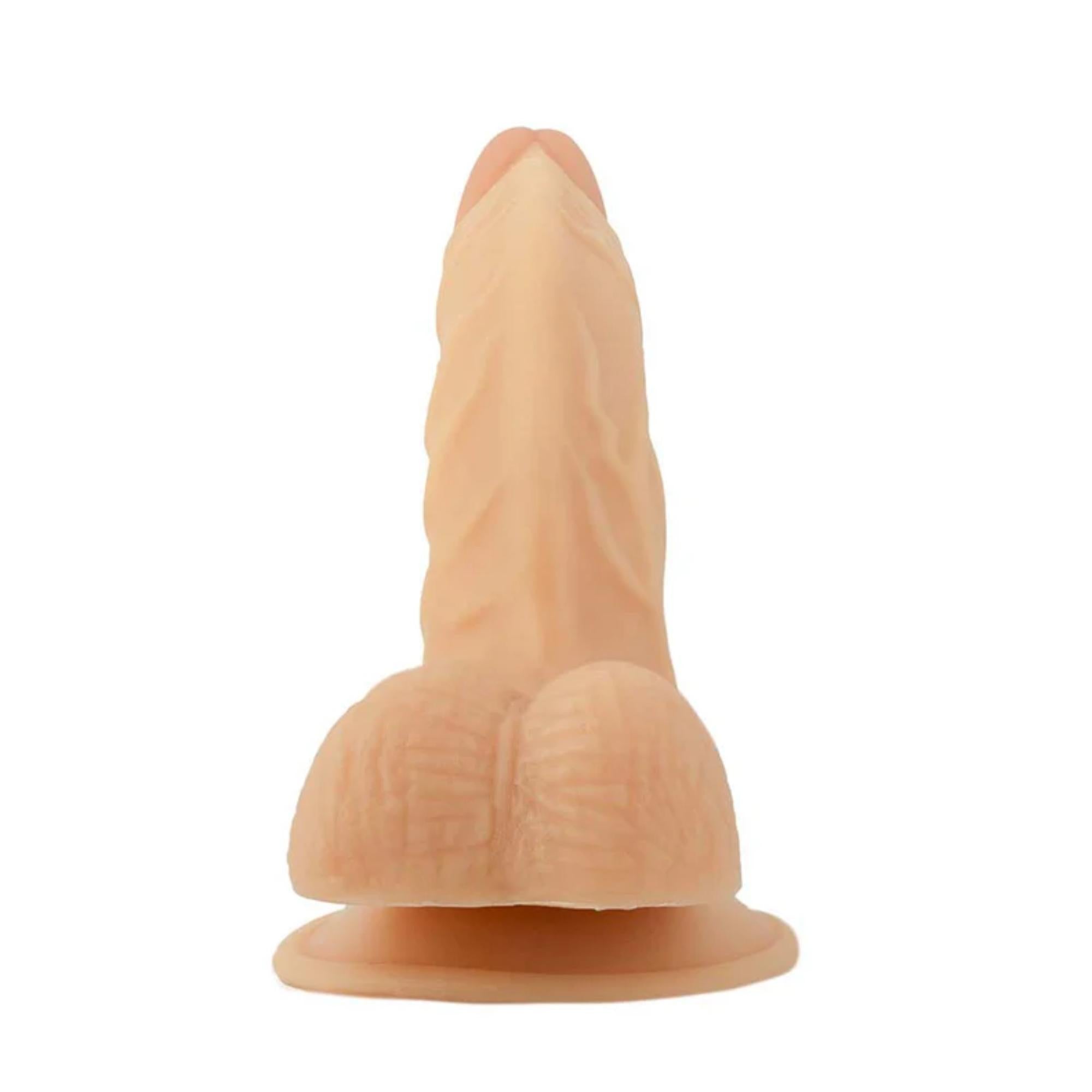 Real Skin All American Whoppers Dildo with Balls 8in