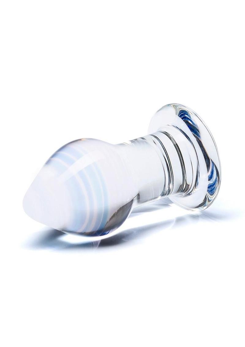 Glas Amethyst Rain – Glass Butt Plug