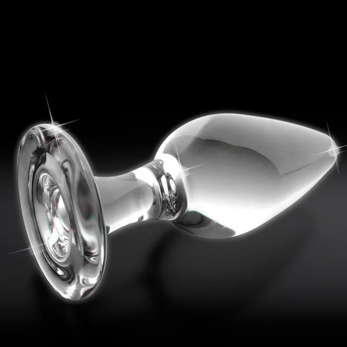 Icicles No. 26 Glass Anal Plug Hand-Blown Beginner Butt Plug Icicles No. 26 Glass Anal Plug Hand-Blown Beginner Butt Plug