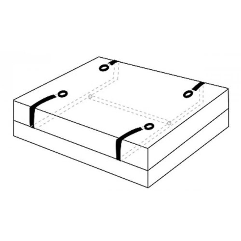 Frisky Bedroom Restraint Kit – Under-Bed Adjustable Cuff System