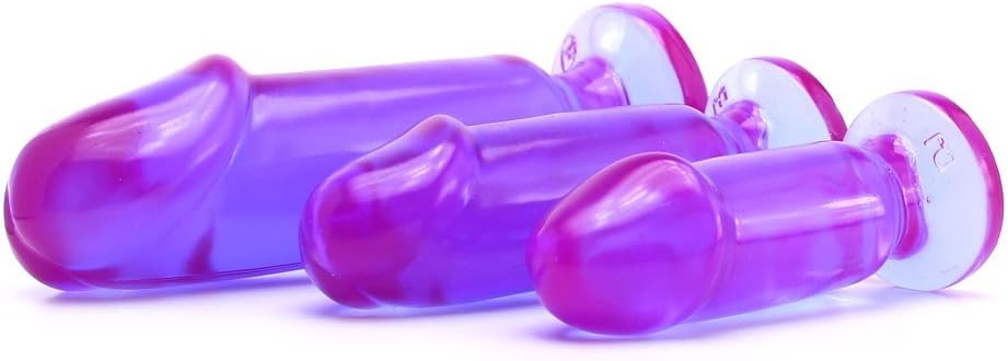 Crystal Jellies Anal Starter Kit 3 Piece