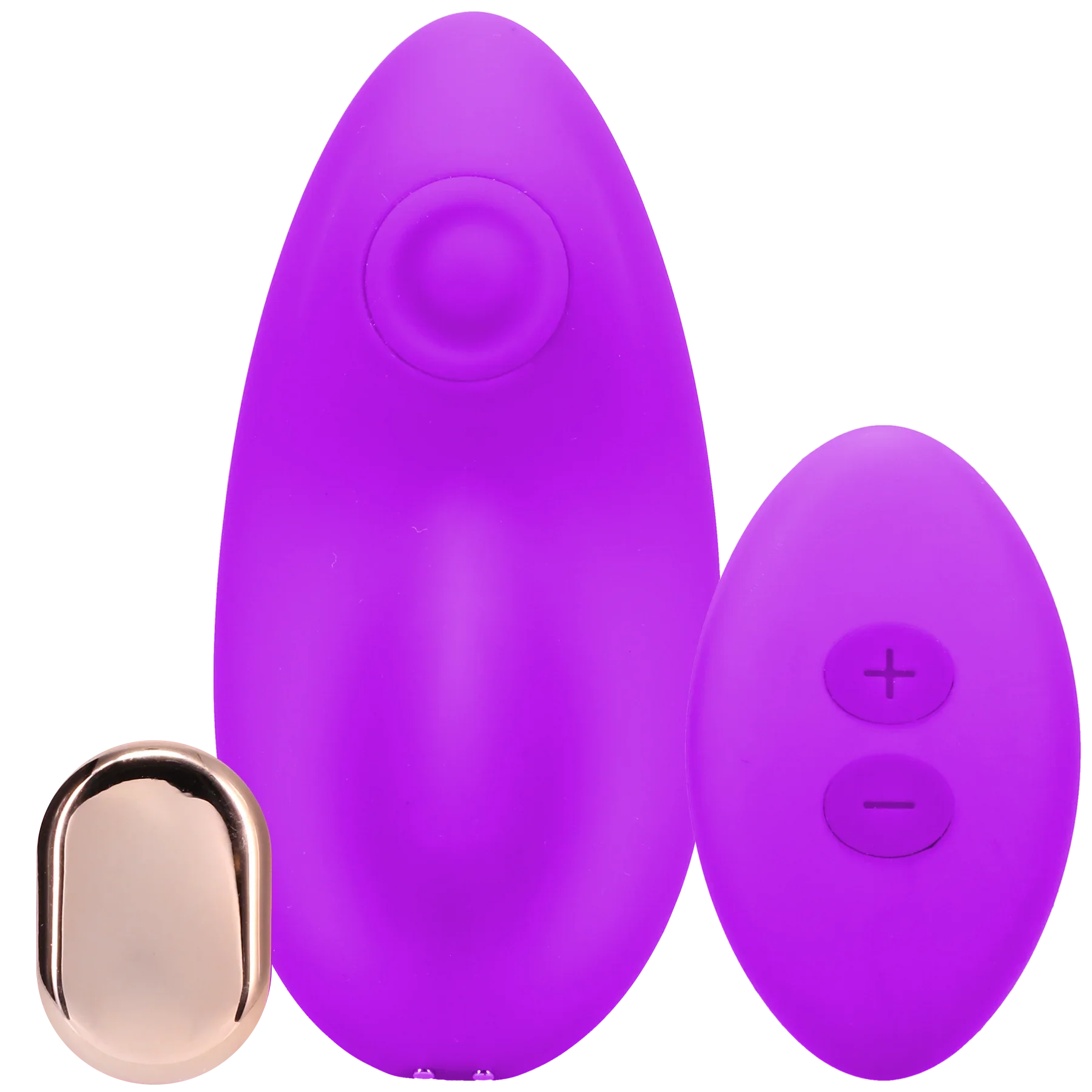 In a Bag Silicone Rechargeable Magnetic Panty Vibe with Remote Control