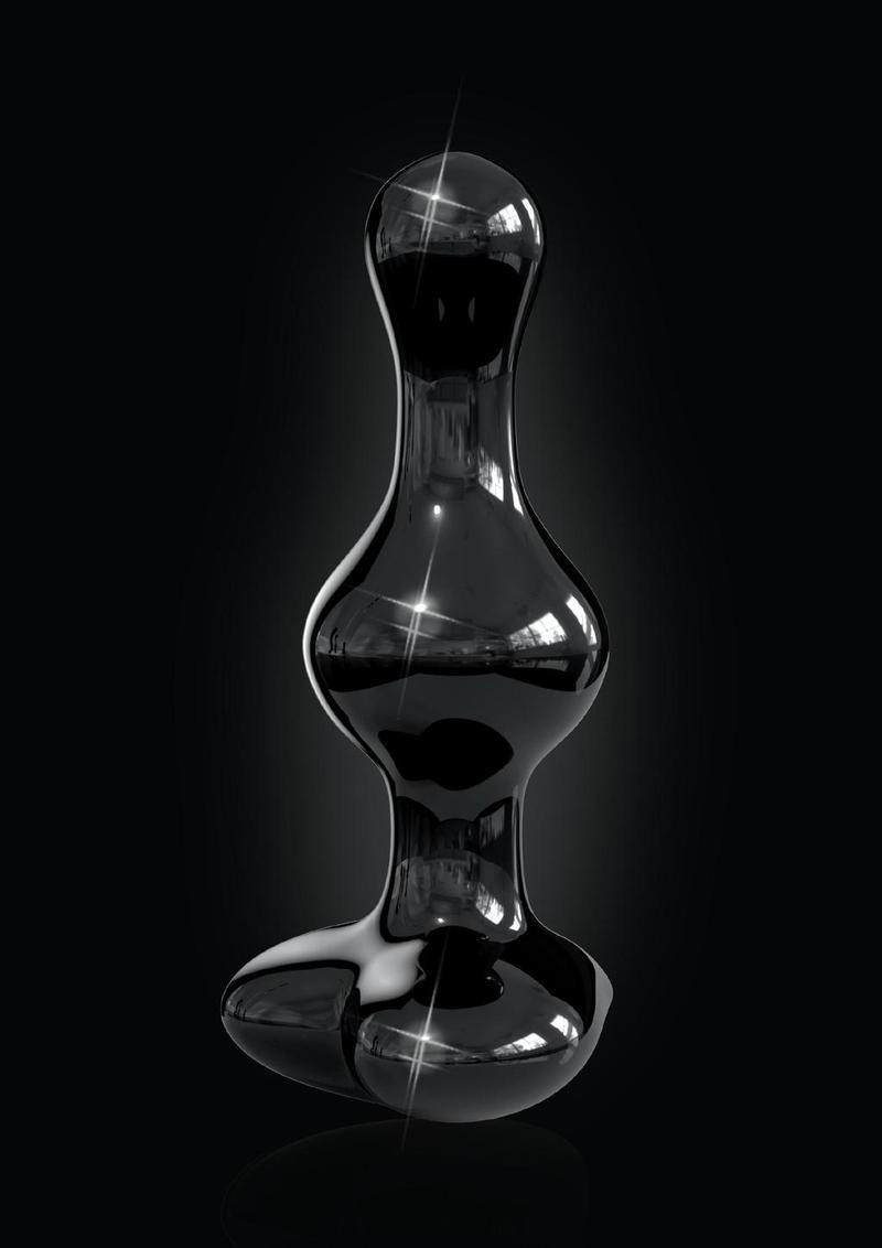 Icicles No. 74 – Beaded Heart-Shaped Glass Anal Plug