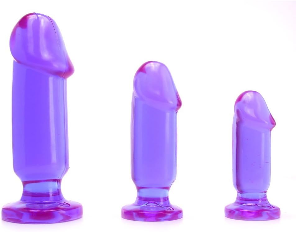Crystal Jellies Anal Starter Kit 3 Piece