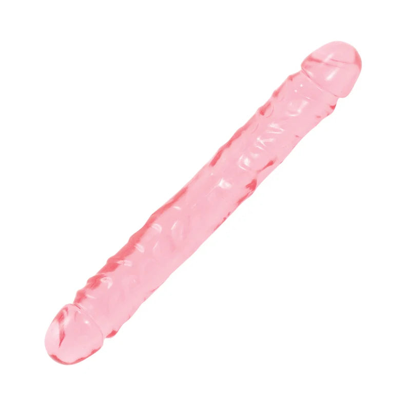 Crystal Jellies Jr. Double Dildo 12in