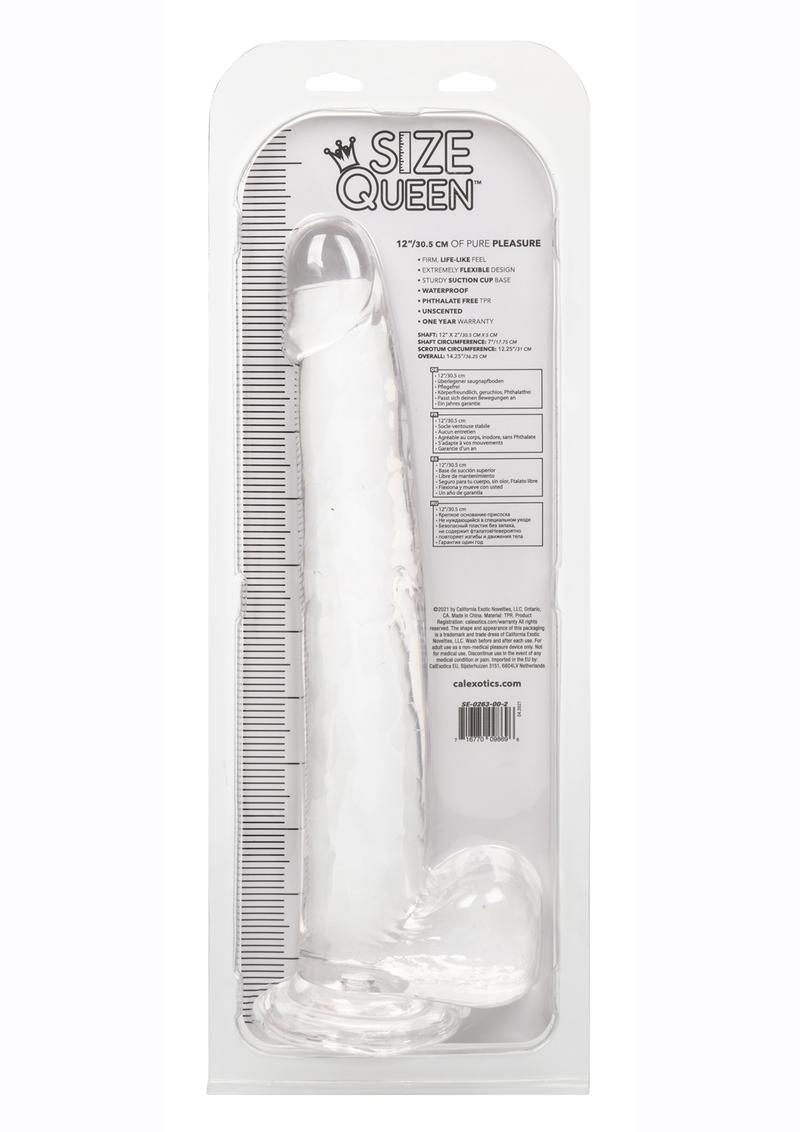 Size Queen Dildo 12in