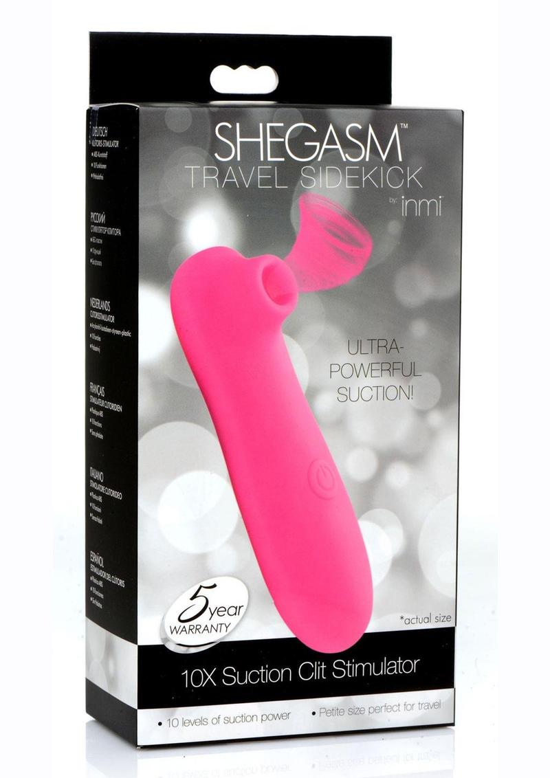 Inmi Shegasm Travel Sidekick 10X Suction Clit Stimulator