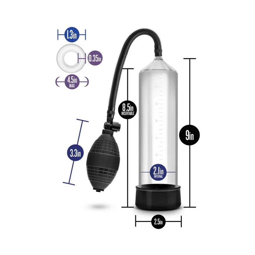 Performance VX101 Male Enhancement Penis Pump 9.5in